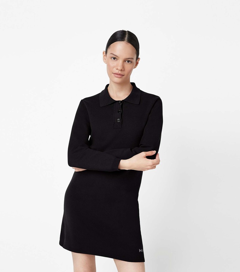 Women's Marc Jacobs 3/4 Tennis Dress Black | UAE-865230