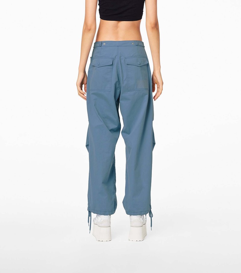 Women's Marc Jacobs Baggy Drawstring Pants Blue | UAE-869073