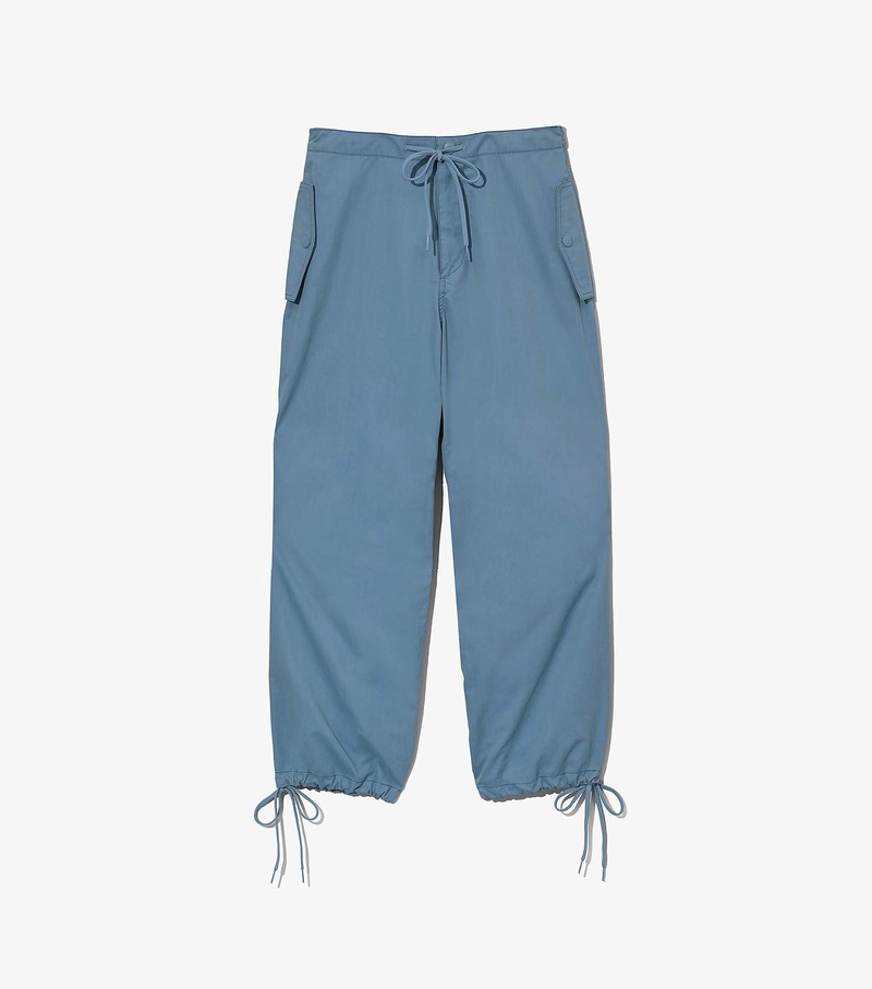 Women\'s Marc Jacobs Baggy Drawstring Pants Blue | UAE-869073