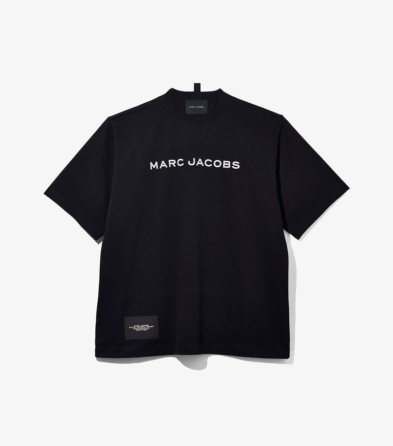 Women\'s Marc Jacobs Big T Shirts Black | UAE-059841