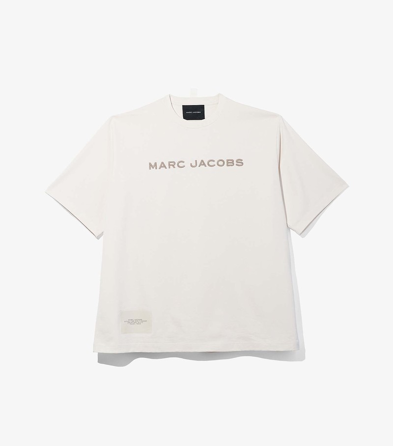 Women\'s Marc Jacobs Big T Shirts White | UAE-015392