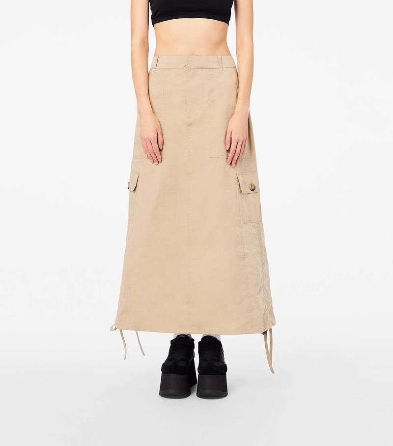 Women's Marc Jacobs Cargo Skirts Beige | UAE-580439