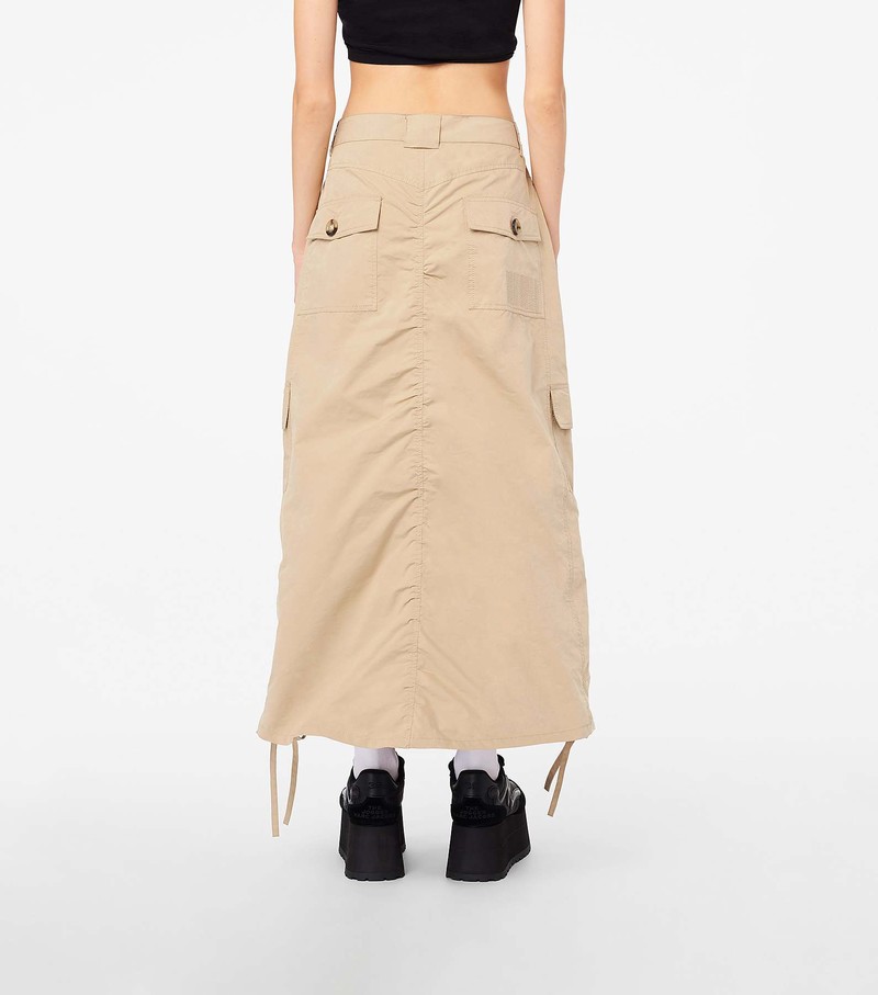 Women's Marc Jacobs Cargo Skirts Beige | UAE-580439