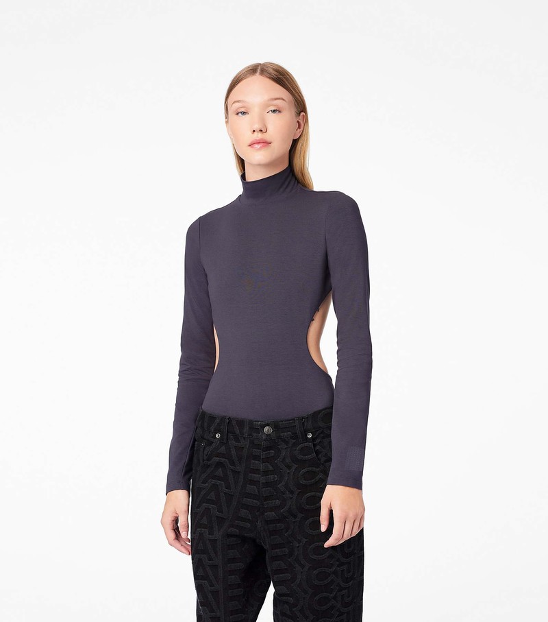 Women's Marc Jacobs Cutout Bodysuit Grey | UAE-745193