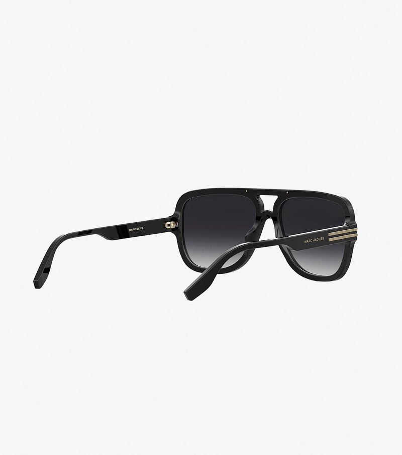 Women's Marc Jacobs Icon Pilot Sunglasses Black | UAE-213046