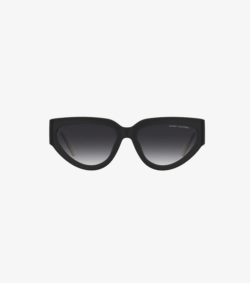 Women's Marc Jacobs J Marc Cat Eye Sunglasses Black | UAE-301872