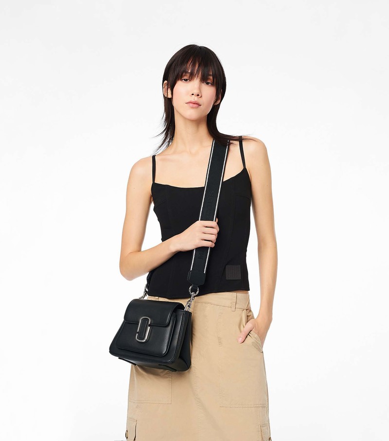 Women's Marc Jacobs J Marc Chain Mini Shoulder Bags Black | UAE-321789