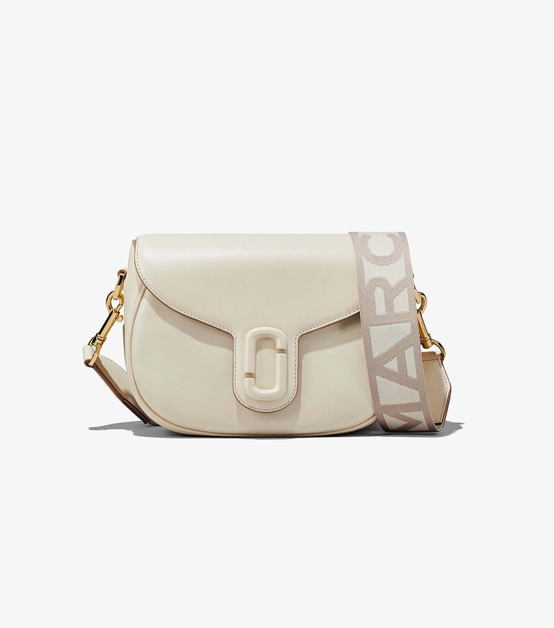 Women\'s Marc Jacobs J Marc Crossbody Bags White | UAE-296103