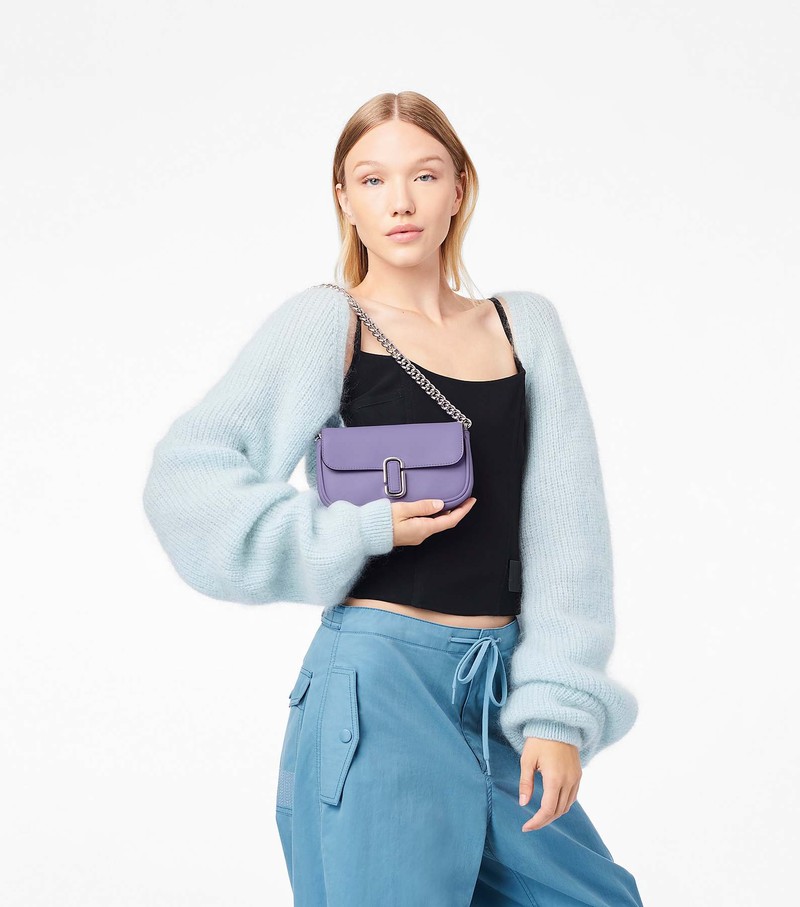 Women's Marc Jacobs J Marc Mini Bags Purple | UAE-016479