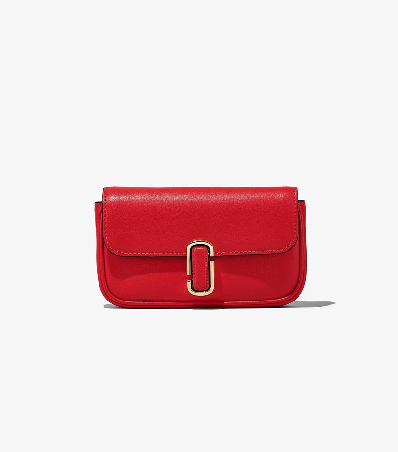 Women's Marc Jacobs J Marc Mini Crossbody Bags Red | UAE-162078