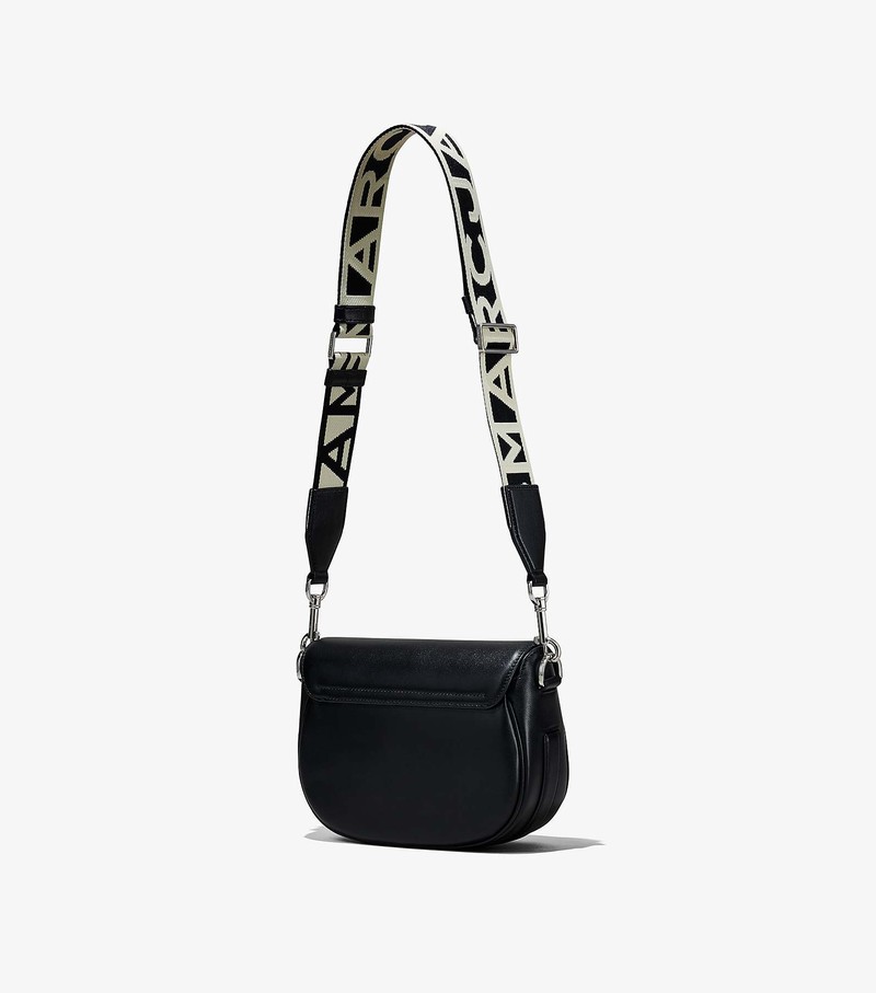 Women's Marc Jacobs J Marc Saddle Bags Black | UAE-468173