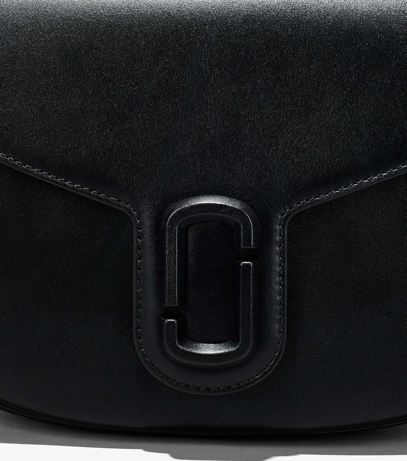 Women's Marc Jacobs J Marc Saddle Bags Black | UAE-468173