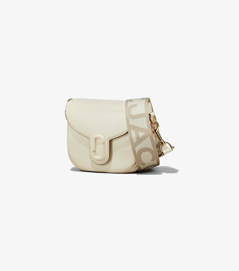 Women's Marc Jacobs J Marc Small Crossbody Bags White | UAE-312785