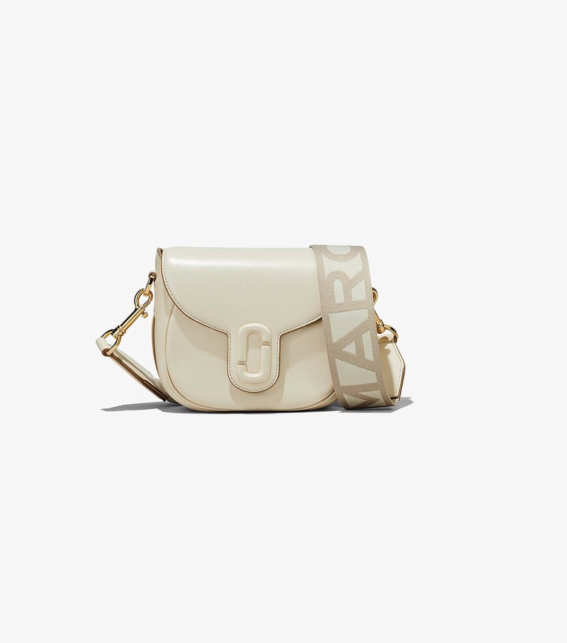 Women\'s Marc Jacobs J Marc Small Crossbody Bags White | UAE-312785