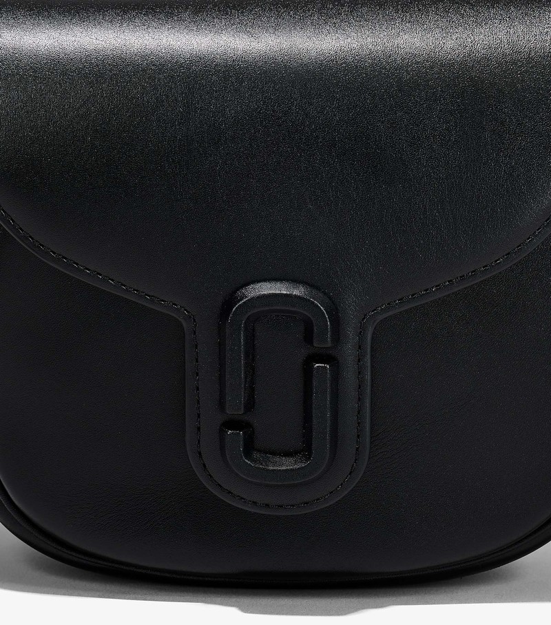 Women's Marc Jacobs J Marc Small Saddle Bags Black | UAE-219805