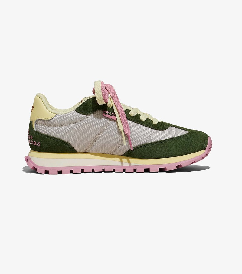 Women's Marc Jacobs Jogger Sneakers Green / Multicolor | UAE-769403