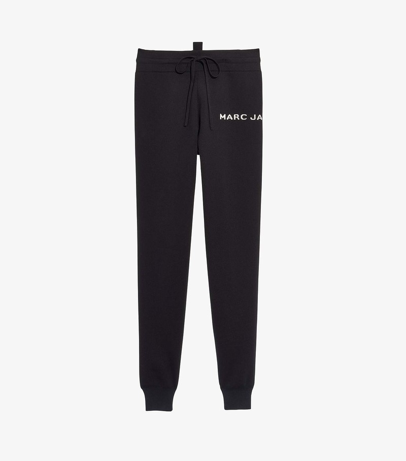 Women\'s Marc Jacobs Knit Sweatpants Black | UAE-125740