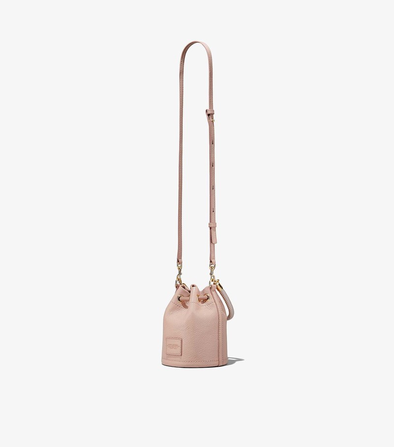 Women's Marc Jacobs Leather Micro Mini Bags Pink | UAE-956178