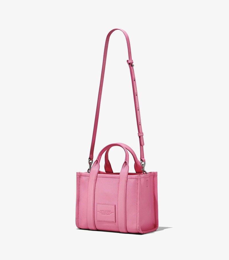 Women's Marc Jacobs Leather Mini Crossbody Bags Pink | UAE-046327