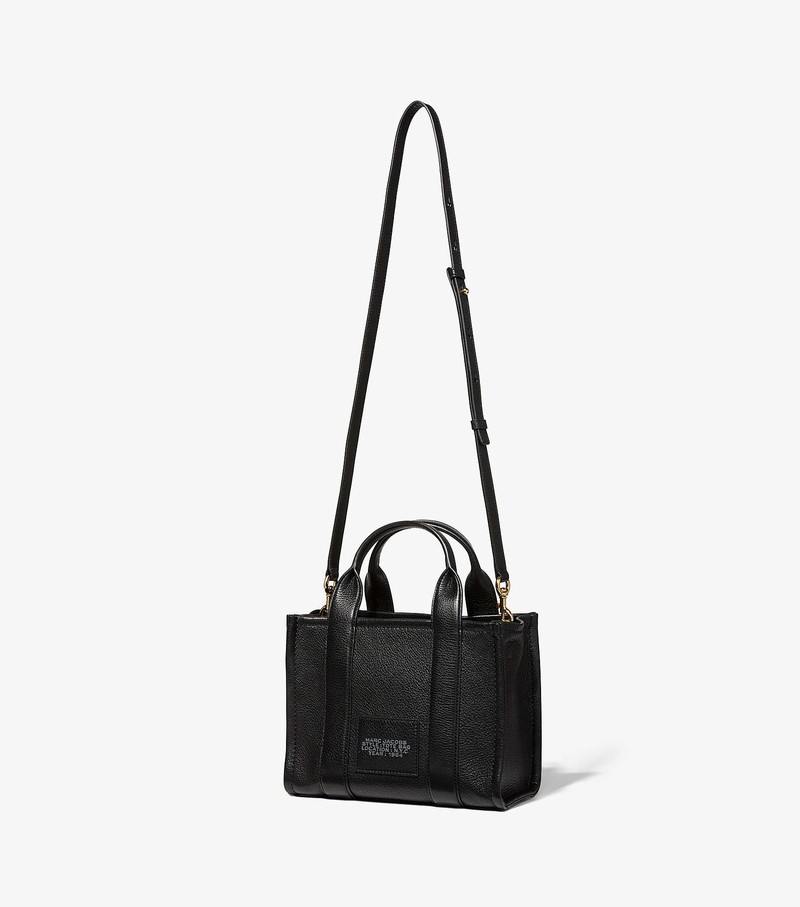 Women's Marc Jacobs Leather Mini Crossbody Bags Black | UAE-287063