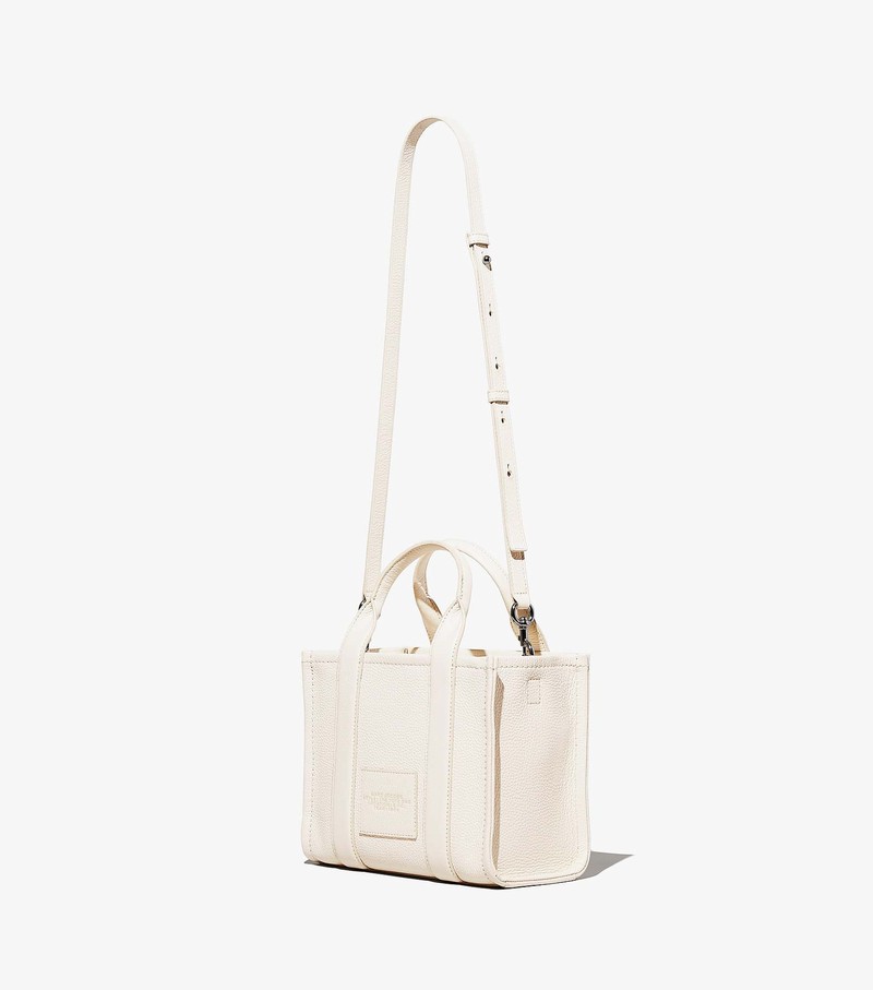 Women's Marc Jacobs Leather Mini Crossbody Bags White | UAE-380691