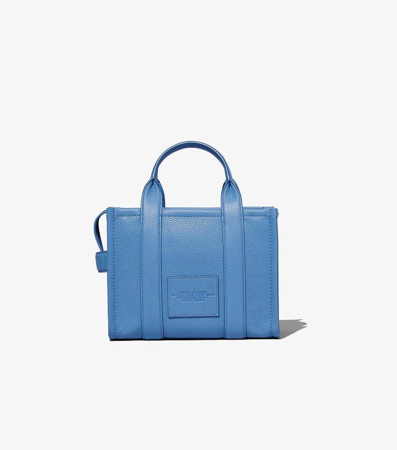 Women's Marc Jacobs Leather Mini Crossbody Bags Blue | UAE-746029