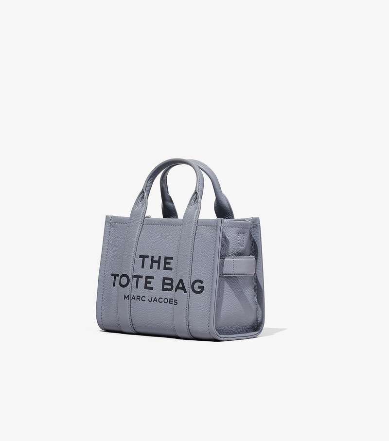 Women's Marc Jacobs Leather Mini Tote Bags Grey | UAE-693470