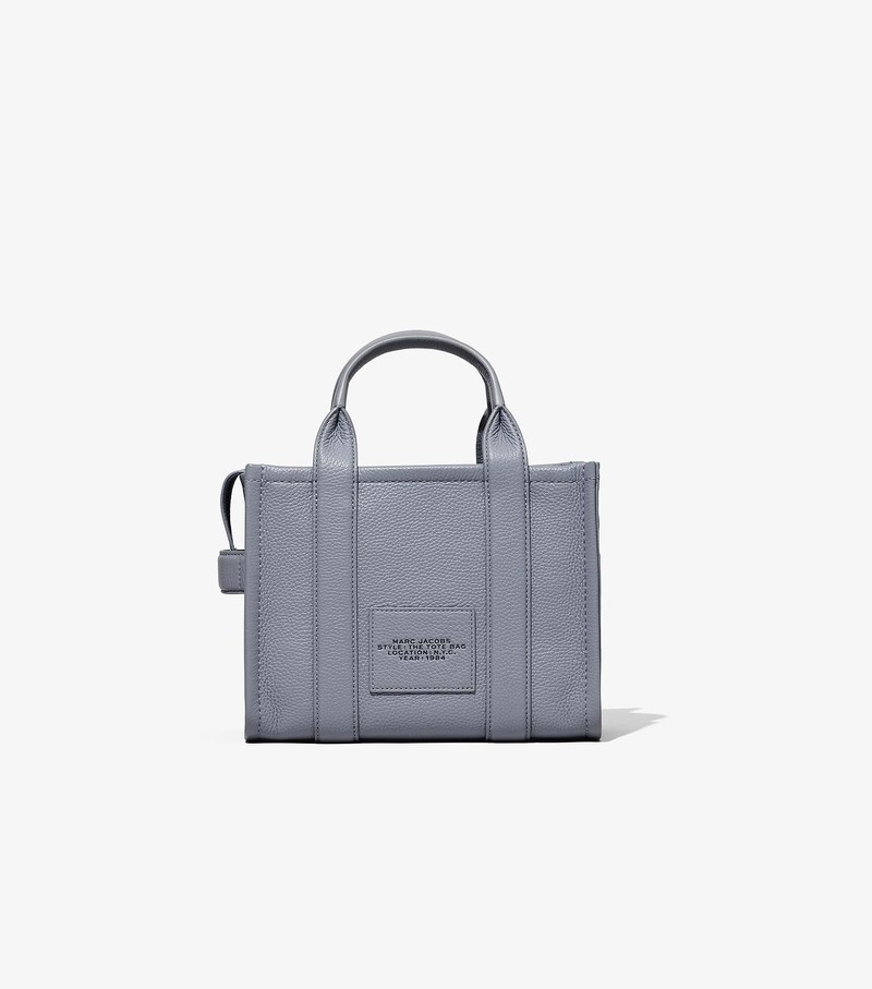 Women's Marc Jacobs Leather Mini Tote Bags Grey | UAE-693470