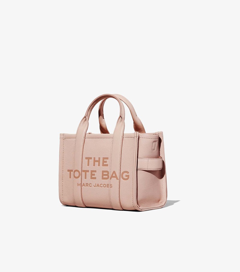 Women's Marc Jacobs Leather Tote Mini Bags Pink | UAE-529037