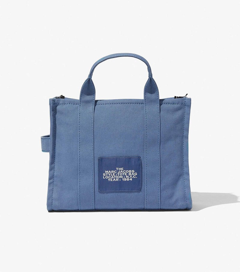 Women's Marc Jacobs Medium Tote Bags Blue | UAE-708296