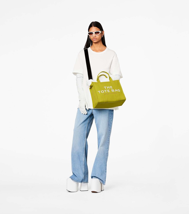 Women's Marc Jacobs Medium Tote Bags Green | UAE-017342