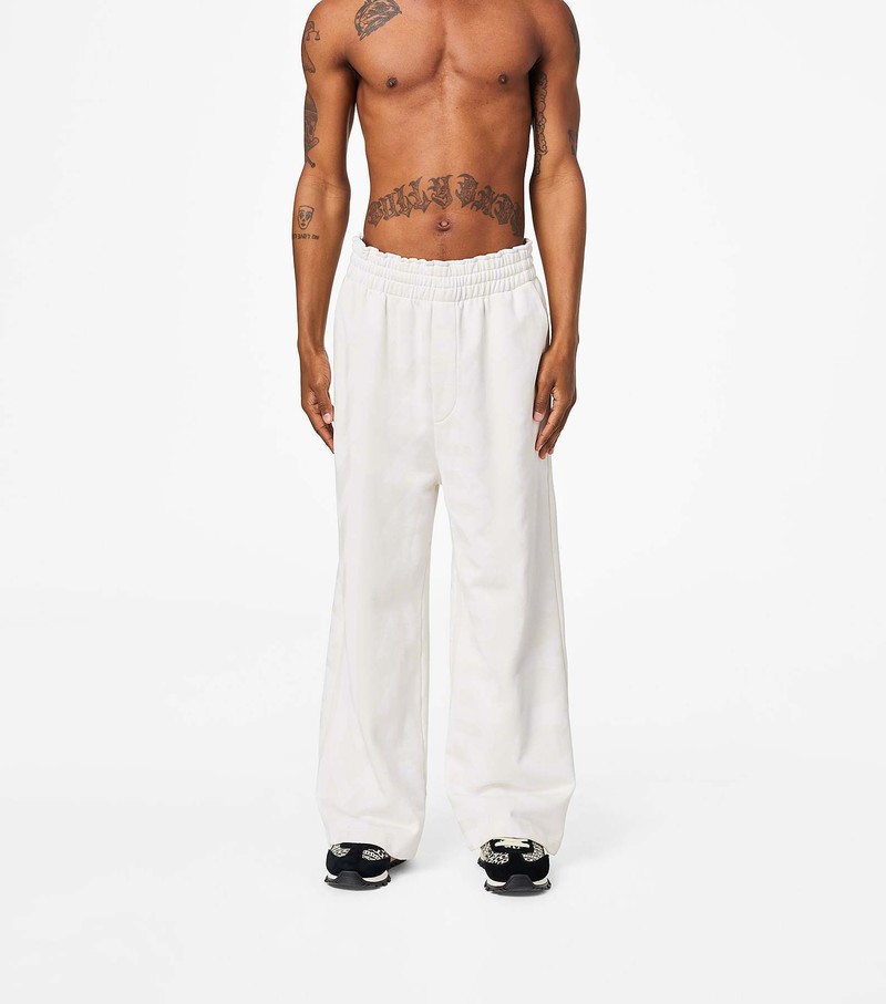 Women's Marc Jacobs Monogram Oversized Sweatpants White | UAE-971430