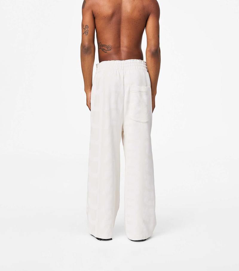 Women's Marc Jacobs Monogram Oversized Sweatpants White | UAE-971430