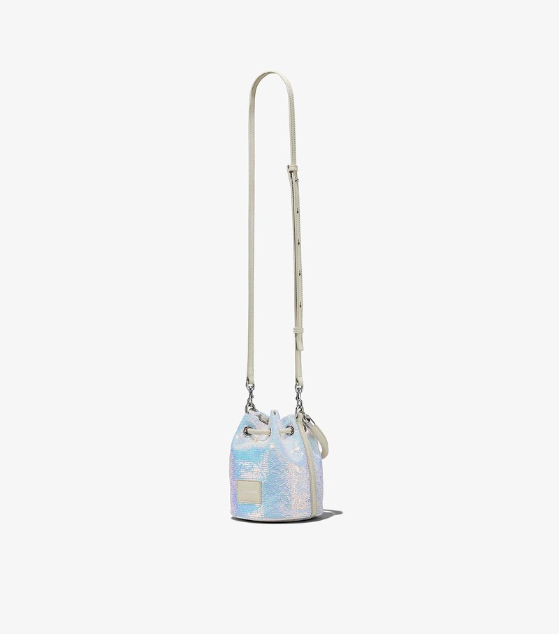 Women's Marc Jacobs Sequin Micro Bucket Bags Multicolor | UAE-645208