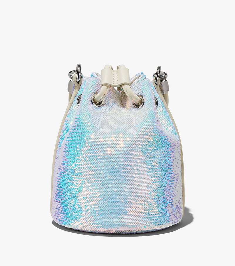 Women's Marc Jacobs Sequin Micro Bucket Bags Multicolor | UAE-645208