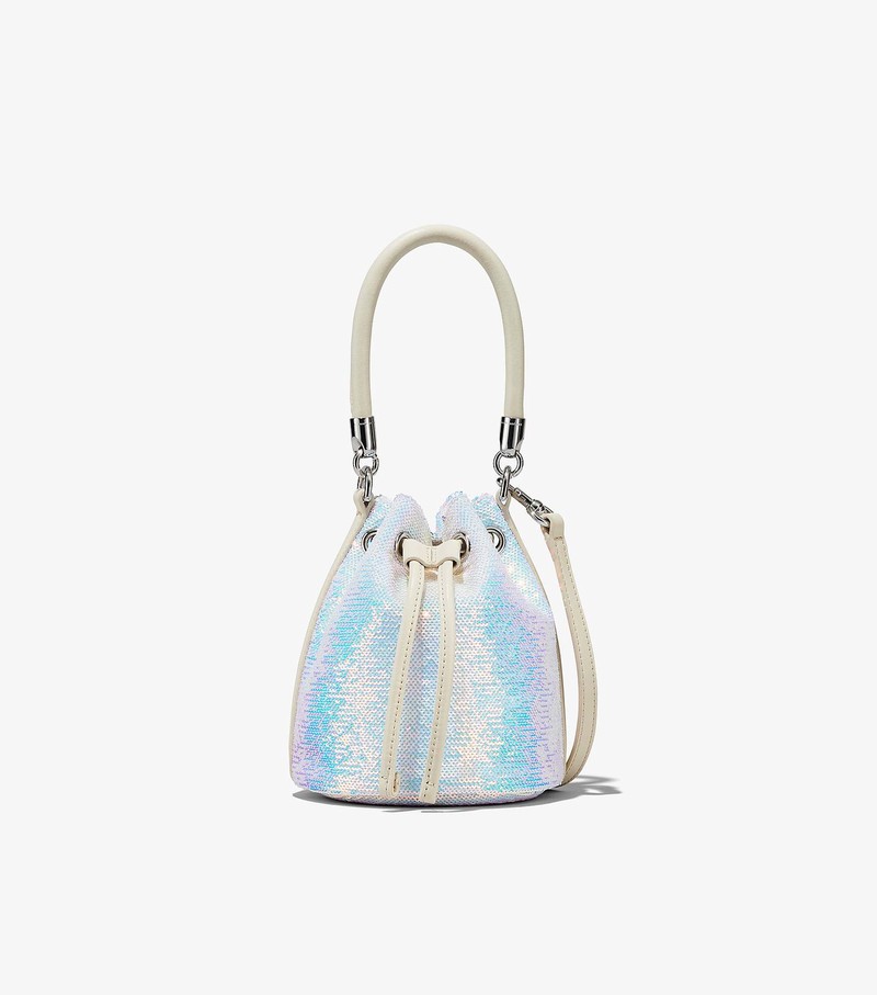 Women\'s Marc Jacobs Sequin Micro Bucket Bags Multicolor | UAE-645208