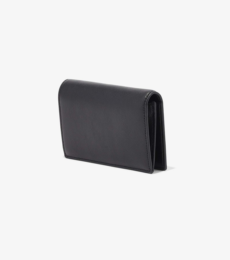 Women's Marc Jacobs Slim 84 Bifold Small Wallets Black | UAE-346215