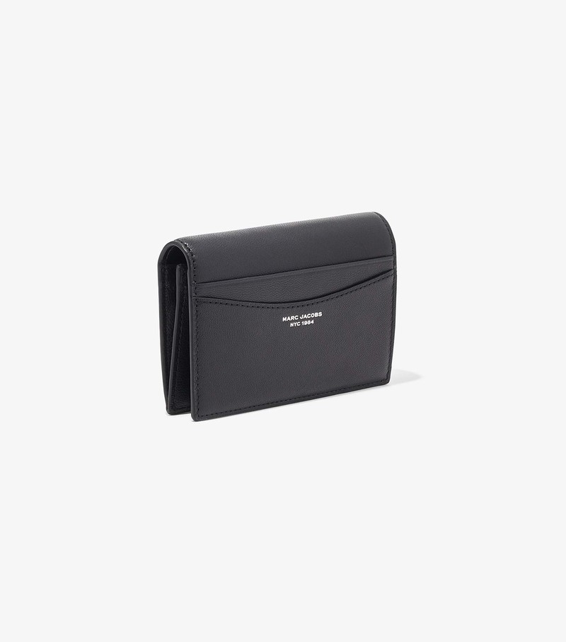 Women's Marc Jacobs Slim 84 Bifold Small Wallets Black | UAE-346215