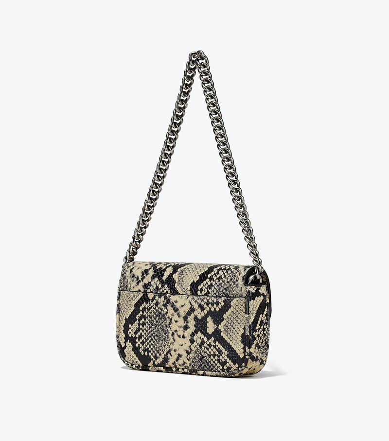 Women's Marc Jacobs Snake-Embossed J Marc Mini Shoulder Bags Multicolor | UAE-523469