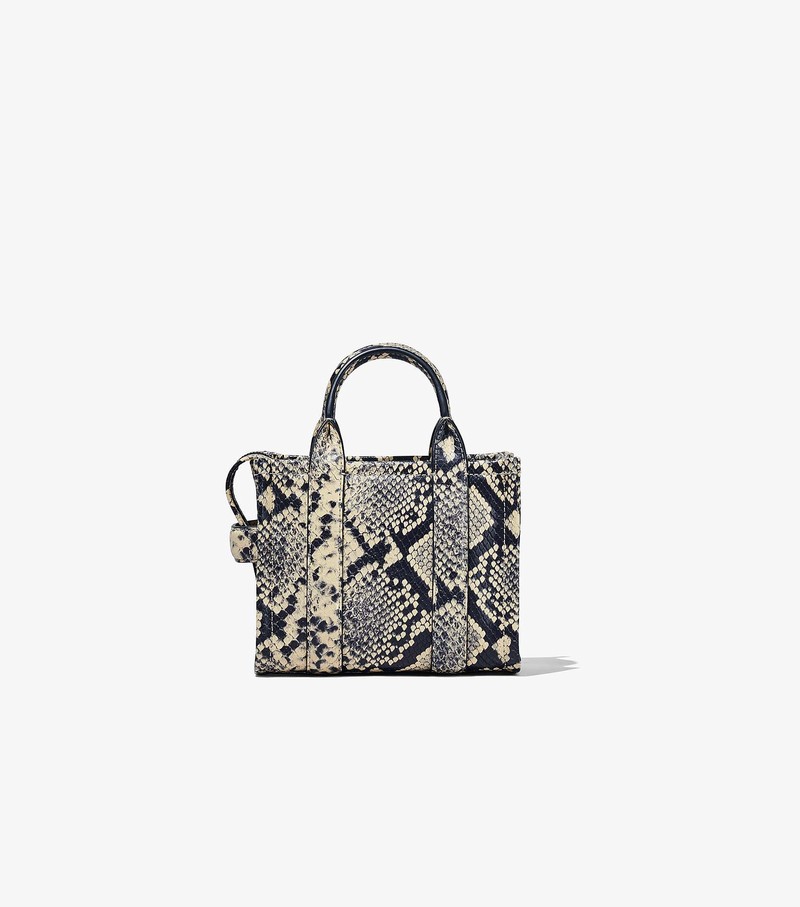 Women's Marc Jacobs Snake-Embossed Micro Tote Mini Bags Multicolor | UAE-120389