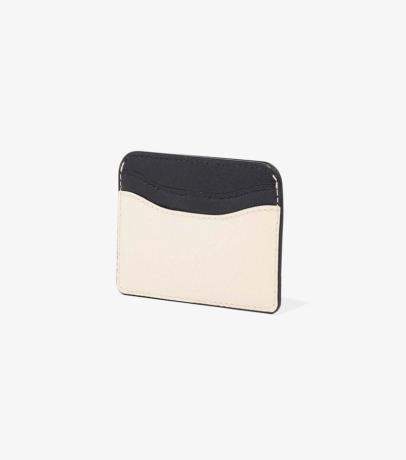 Women's Marc Jacobs Snapshot Card Case Black / White | UAE-986307