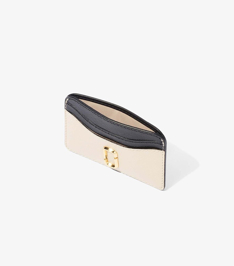 Women's Marc Jacobs Snapshot Card Case Black / White | UAE-986307