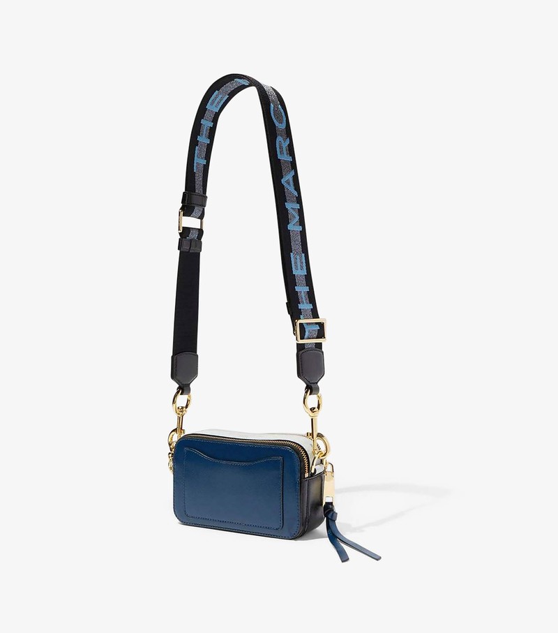 Women's Marc Jacobs Snapshot Crossbody Bags Blue / Multicolor | UAE-082451