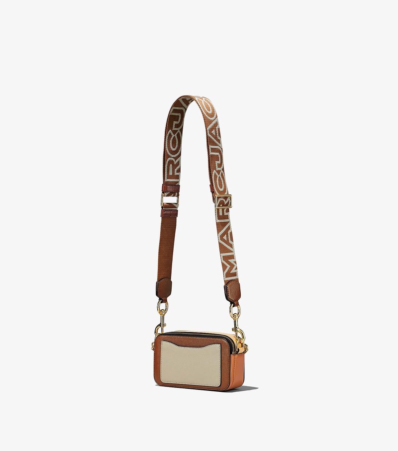 Women's Marc Jacobs Snapshot Crossbody Bags Khaki / Multicolor | UAE-134256