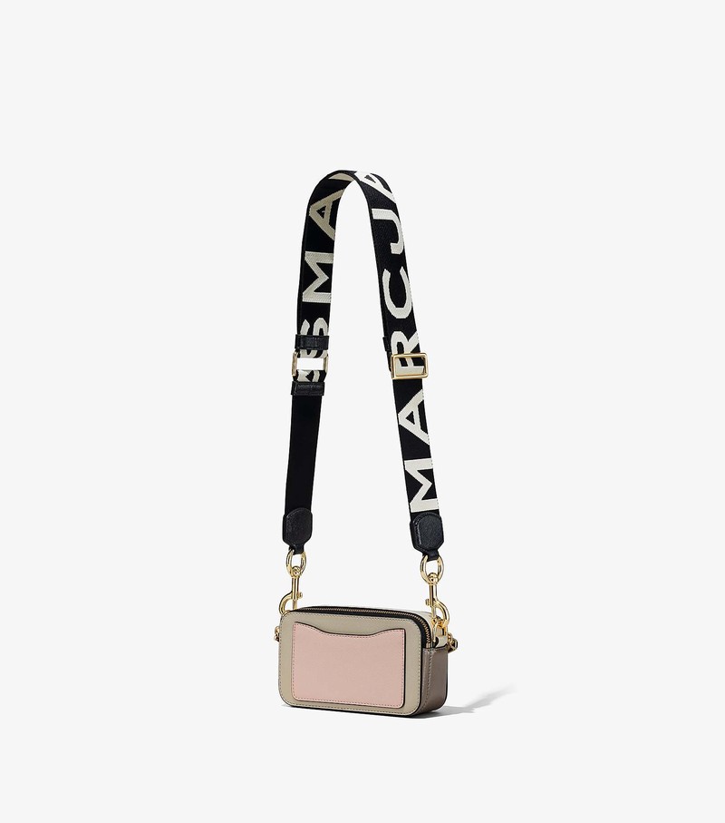 Women's Marc Jacobs Snapshot Crossbody Bags Beige / Multicolor | UAE-306281