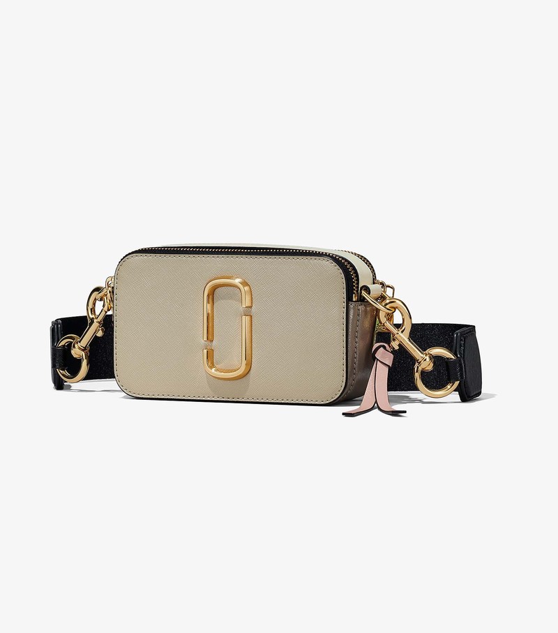 Women's Marc Jacobs Snapshot Crossbody Bags Beige / Multicolor | UAE-306281