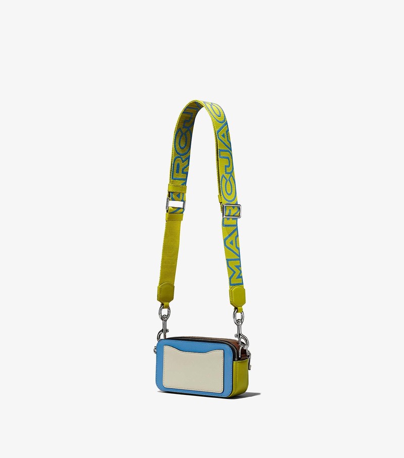 Women's Marc Jacobs Snapshot Crossbody Bags Blue / Multicolor | UAE-815032