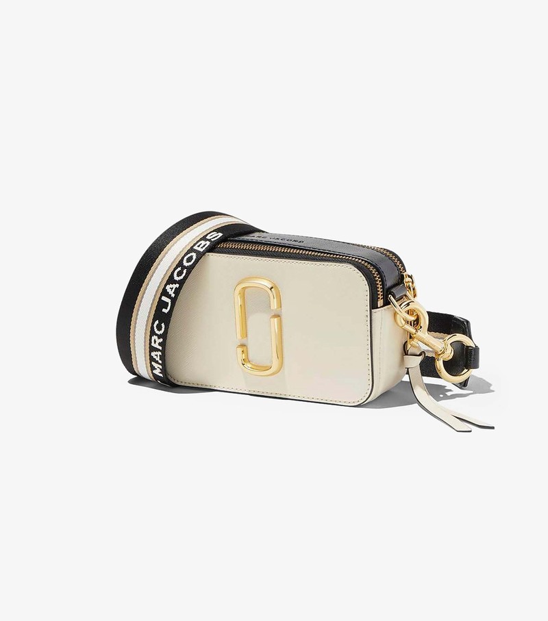 Women's Marc Jacobs Snapshot Crossbody Bags White / Multicolor | UAE-873529