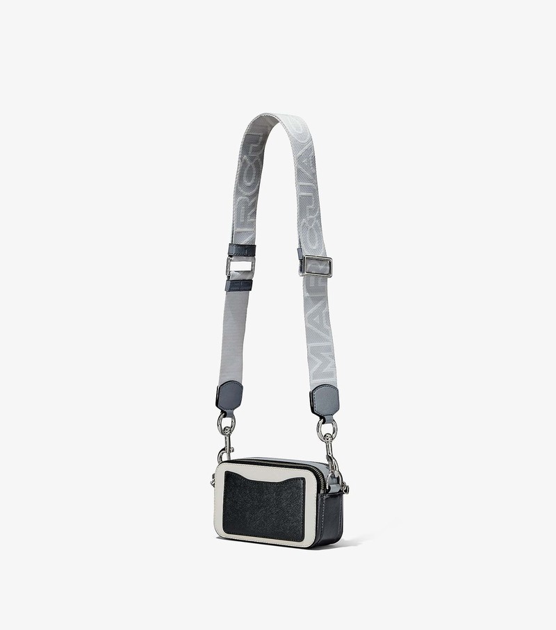 Women's Marc Jacobs Snapshot Crossbody Bags White / Multicolor | UAE-923586