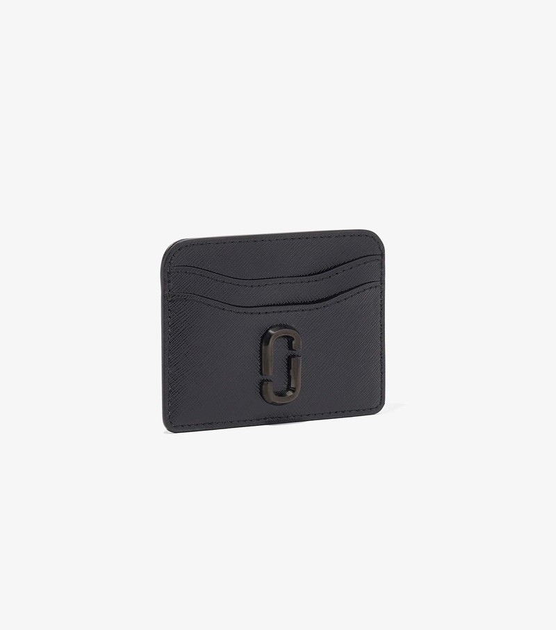 Women's Marc Jacobs Snapshot DTM Card Case Black | UAE-291064